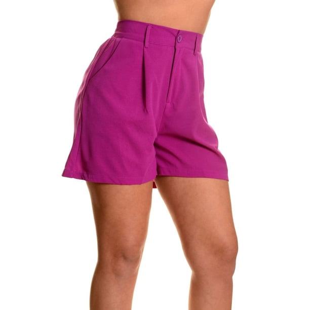 Short Mujer Plisado Casual O Formal Juvenil 107