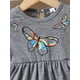 thumbnail image 4 of 2pcs Baby Newborn Girls Butterfly Pattern Ruffle Hem T-shirt & Pants Set Clothes, 4 of 5