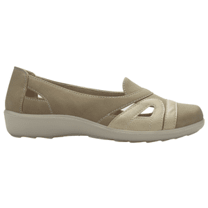 Zapato De Mujer De Color Beige Casual Chalada Deco-12
