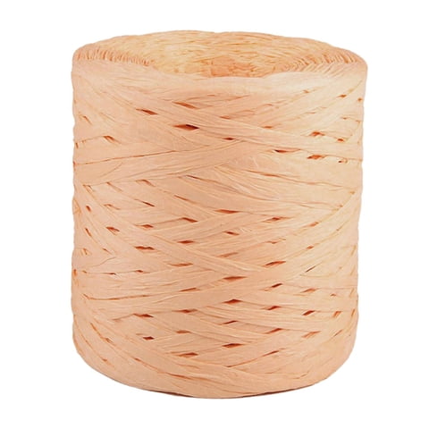 Bothyi - Hilo De Rafia De Cinta Artesanal De Papel De Rafia Para Tejer Artesanal De Ganchillo