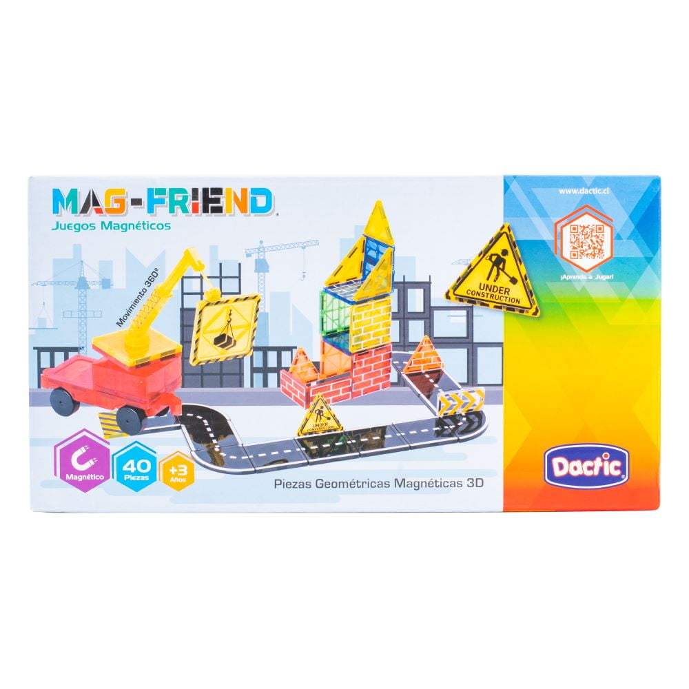 Pieza Geométrica Magnética 3d 40u Mag-friend
