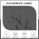thumbnail image 3 of Juego de cojines para silla LOWEMN impermeables para exterior (set de 2), 3 of 6