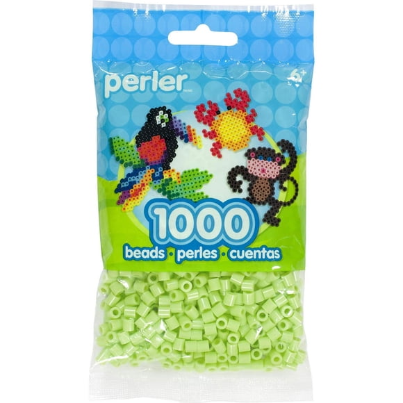 Cuentas para manualidades Perler Sour Apple pequeñas, 1000 piezas