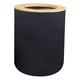 thumbnail image 2 of Bote de basura para baño, Bote de basura, Duradero, Moderno, Fácil de limpiar, Tamaño pequeño, Bote de basura pequeño, Accesorios de baño de escritori Negro, 2 of 5