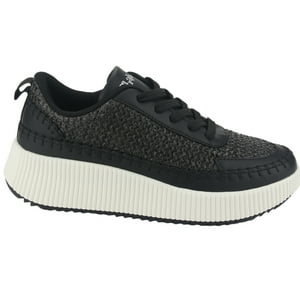 Zapatilla Chalada Mujer Iver-10 Negro Urbano