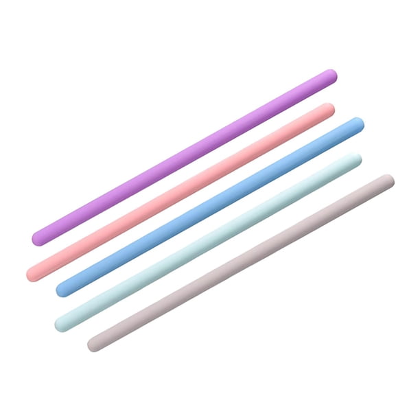 5 piezas de varillas de silicona reutilizables, accesorios de artesanía de resina, varillas de agitación de facial para mezclar resina , 551 pulgadas