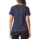 thumbnail image 3 of INSPIRE CHIC Blusa de lunares impresa para mujer de regreso a clases, cuello en V, manga corta, top para usar en el trabajo, talla M, azul oscuro, 3 of 6