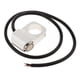 thumbnail image 2 of 25 mm manillar de la motocicleta faro antiniebla interruptor de luz de acero inoxidable blanco, 2 of 5