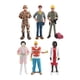 thumbnail image 4 of Modelos De Personajes Profesionales De 6 Piezas Figuras Colección De Manualidades Pintadas A Mano B, 4 of 5