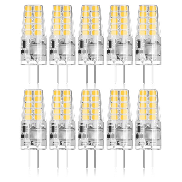 Bombilla LED BUBO G4 de 2 W, 30 W, equivalente a 3000 K, luz blanca cálida, 250 lm, 12 V