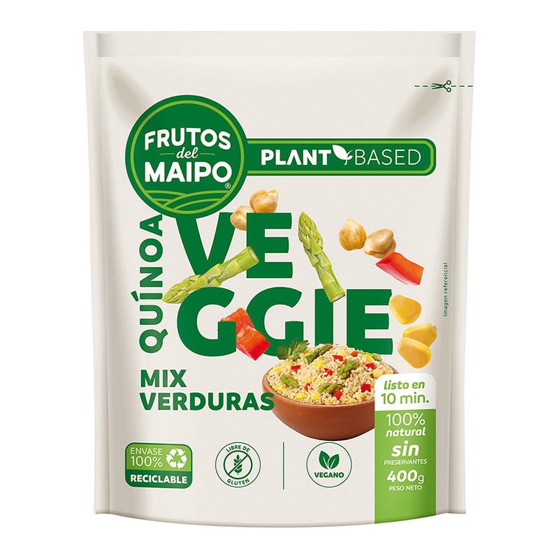 Mix Verduras Quínoa Veggie 400 g Frutos del Maipo