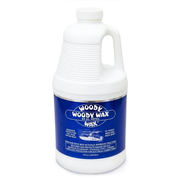 Cera para Barcos Woody Wax 1.9L Protector Antideslizante para Cubierta y Restaurador de Metales