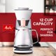 thumbnail image 3 of Cafetera Melitta Vision para 12 tazas 2.8L programable blanca, 3 of 8