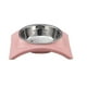 thumbnail image 1 of Plato Con Pocillo Acero Inoxidable Mascotas, Perros, Gatos, 1 of 2