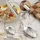 thumbnail image 3 of Xiao Hua Juego de Cucharas para Cocinar de 2 Piezas, Colador Sólido de Cocina de Acero Inoxidable, Juego de Utensilios de Cocina, Mezclar, Servir, Cucharas para Mezclar, Regalos para el Hogar y, 3 of 4