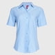 thumbnail image 1 of Blusa Oxford Cuello V M/C celeste XXL, 1 of 5
