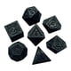 thumbnail image 1 of 7 Piezas De Dados Poliédricos, Recuerdo De Fiesta Negro, Dados De Varias Caras Para Juegos De Rol, 1 of 5