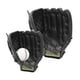 thumbnail image 1 of 2x Guantes De Béisbol Manoplas Mano Catcher Infield Outfield Guantes Softbol Negro, 1 of 5