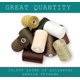 thumbnail image 2 of Hilo de coser BlesSew 10 bobinas 914 m tonos marrones, 2 of 6