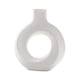 thumbnail image 3 of Florero De Cerámica Moderno Maceta Florero De Mesa Adorno Para Decoración De Oficina L Blanco, 3 of 5