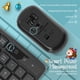 thumbnail image 3 of Combo de teclado y ratón inalámbricos Lovaky de tamaño completo, negro, 3 of 7
