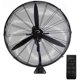 thumbnail image 2 of Ventilador Industrial Dual Pedestal/Muro 26" con C/R Negro, 2 of 4