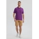 thumbnail image 4 of Polera Hombre Piqué Básica Lisa Morado, 4 of 4