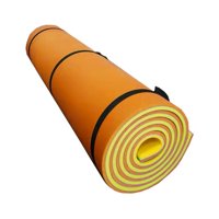 Ioensy - Colchoneta Flotante De Agua Para Piscina, Balsa Flotante, Canotaje, Adultos, Diversión Familiar, Almohadilla Flotante, Naranja, Amarillo