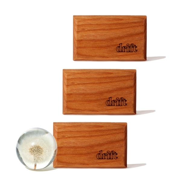 Ambientador para coche Drift The Original Wood Scent, paquete de 3