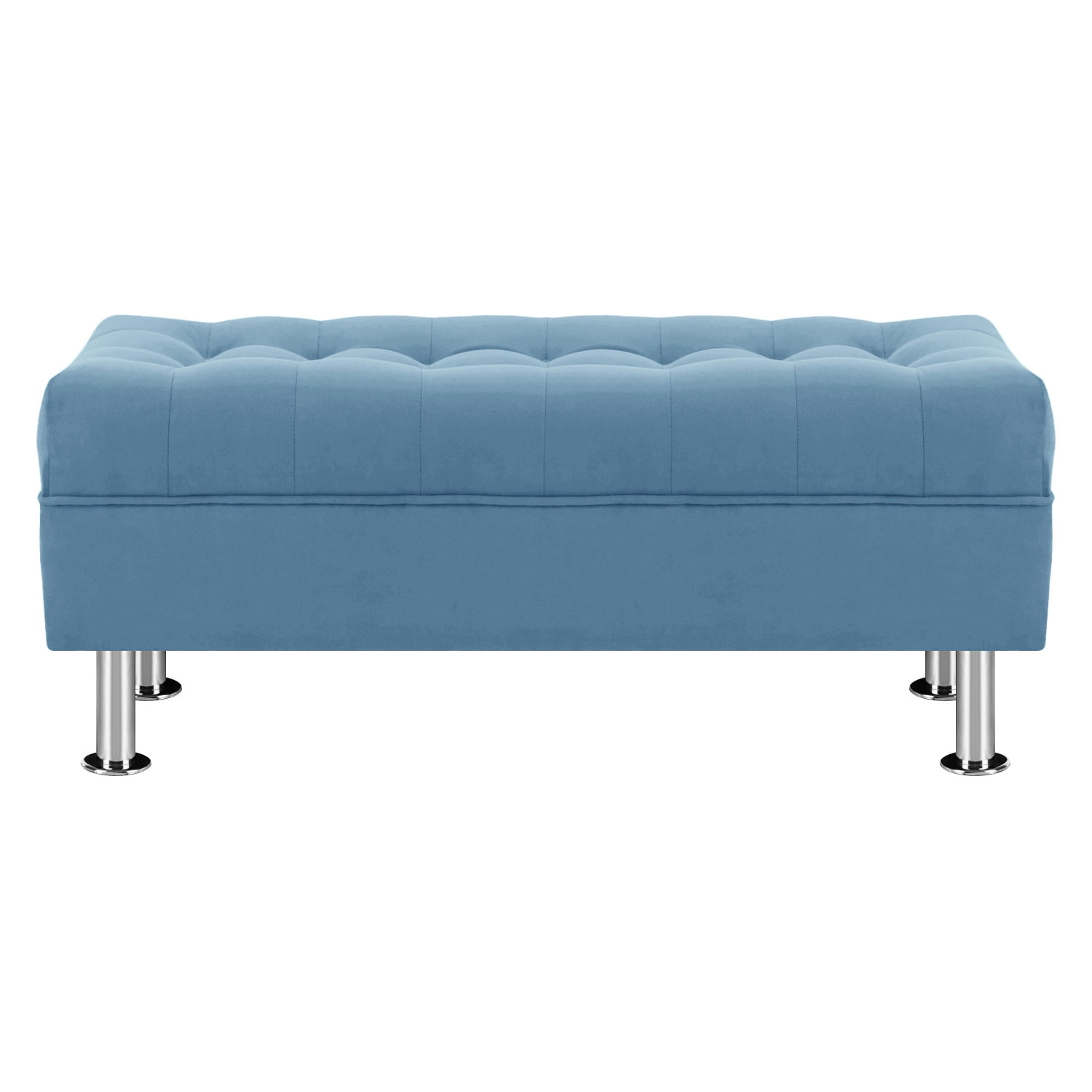 Bodevir - Banqueta Lisboa 2c Felpa 12 Azul Petroleo