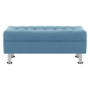 Bodevir - Banqueta Lisboa 2C Felpa 12 Azul Petroleo