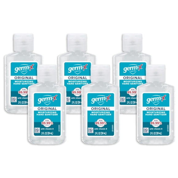 Desinfectante de manos Germ-X Original 60 ml con vitamina E (x6)