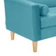 thumbnail image 3 of Sofa Retro 3c Felpa 05 Turquesa, 3 of 6