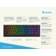 thumbnail image 2 of Teclado mecánico Ranked G65 de 68 teclas, RGB, aluminio negro, 2 of 9