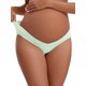 thumbnail image 1 of INSPIRE CHIC Ropa interior clásica de maternidad de cintura baja de algodón para mujeres, ropa interior de embarazo L Verde claro, 1 of 4