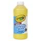 thumbnail image 1 of Paint Crayola Yellow, lavable para niños con botella, 473 ml, 54-2016-034, 1 of 7