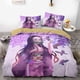thumbnail image 1 of 3pc Duvet Cover with Pillowcase Ne-Zuko Anime Teen Comforter Cover Set Super Soft Bedding Set Bedroom Decorate Child Gift Bed Sheets, 1 of 5