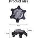thumbnail image 4 of Paquete de 16 clavos para zapatos de golf, goma antideslizante Stinger, accesorios de golf, clavos suaves de repuesto para tacos de golf, clavos para zapatos de golf, accesorios para clavos de zapatos, 4 of 7