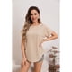 thumbnail image 1 of Blusa Polera Mujer Manga Corta Tipo Encaje Tendencia Premium 5001, 1 of 4