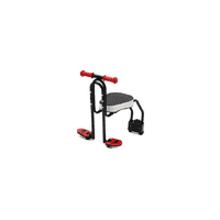 Genérico - Silla Soporte Asiento Delantero Niños Porta Bebé Bicicleta Rojo