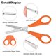 thumbnail image 3 of Tijeras Ezzgol 13 cm – Pack de 48 colores surtidos, 3 of 7
