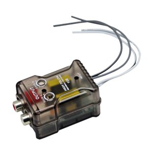 Bothyi - Convertidor De Audio De Alto A Bajo Convertidor De Impedancia De Audio Para Automóvil Robusto De Dos Canales