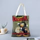 thumbnail image 2 of Count Duckula Bolso de tela con estampado de lienzo para mujer, bolsa de compras reutilizable y estética, con cremallera interior, regalo para mujer,38*45cm., 2 of 6
