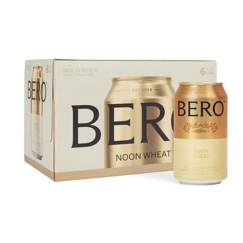 Bero - Cerveza Sin Alcohol Noon Wheat 6 Latas Light Ale