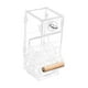 thumbnail image 4 of Comedero Automático De Acrílico Transparente Para Pájaros Cockatiel Perico S, 4 of 5