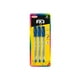 thumbnail image 1 of Lápices Pasta 1.0 mm, Pack 3 Un Azul-Rojo-Negro, 1 of 2