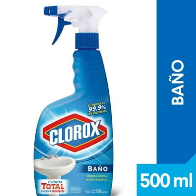 Limpiador Baño Líquido Con Gatillo Botella 500 Ml Clorox