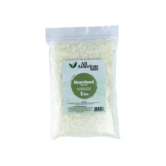 Cera de soja All American Wax 454 g para fabricación de velas naturales