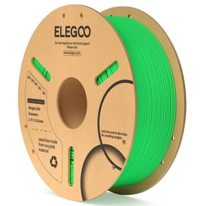 Filamento Para Impresora 3D Elegoo Pla, Verde Neón, 1,75 Mm, 1 Kg