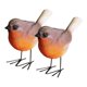 thumbnail image 2 of Estatuilla De Pájaro Artes Decoración Resina Para Mesa Exterior E Interior Exterior Naranja, 2 of 5